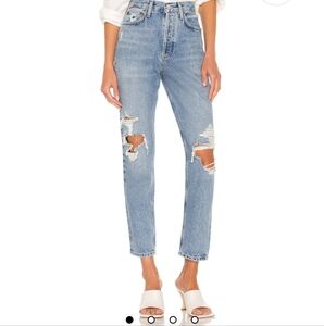 Agolde Fen High Rise Relaxed Taper Size 29